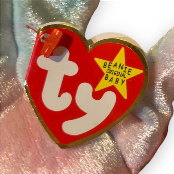 Vintage 1999 Ty Beanie Babies Neon The Seahorse - Picture 2 of 5